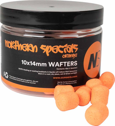 NS1 Dumbell Wafters - Pomarańczowe - 10x14mm