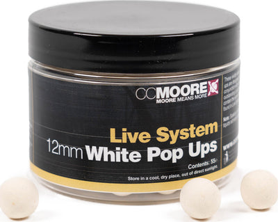 Live System - Pop-upy - 12mm - Biały