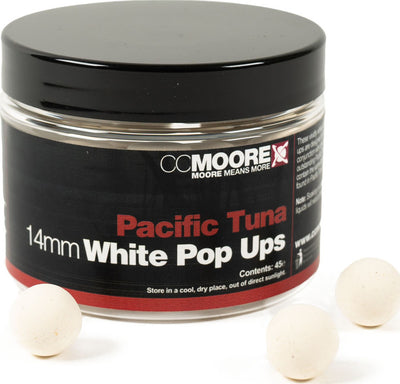 Pacific Tuna - Pop-upy - 14mm - biały