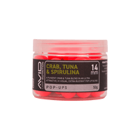 Crab, Tuna & Spirulina - Pop-upy - 14mm - Różowe