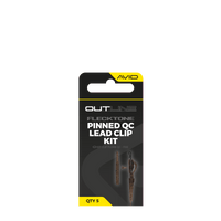 Outline FleckTone - zestaw klipsów na ołów z szybkim mocowaniem (Pinned QC Lead Clip Kit)