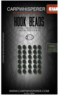 Koraliki na haczyk - Zielony trawiasty - 30 szt.