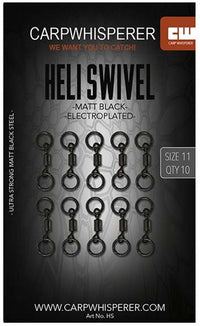 Obrotówki do haczyków - 10 sztuk