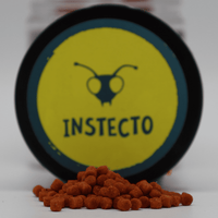 InStecto - Twarde Pelletki Zanętowe - 1KG - 4mm - Pomarańczowe