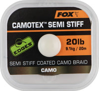 Camotex Semi Stiff - 20m - Pleciony materiał na przypony