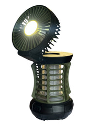 Lampa na komary i oświetlenie - Akumulatorowa - Z wentylatorem