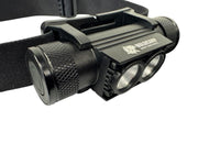 Latarka czołowa UV - Akumulatorowa - Biała/UV LED