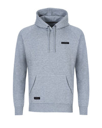 Mindset - Bluza z kapturem Patch - Jasnoszary melanż