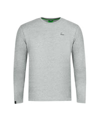 Minimal TEE LS - Jasnoszary melanż