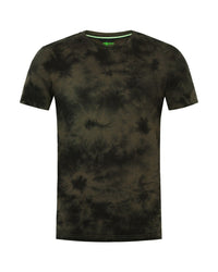 Tie Dye - Koszulka - Ciemna Oliwka