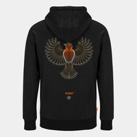 Mała czerwona bluza z kapturem - projekt Robin