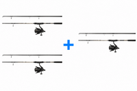 Catch Pro II Carp Combo - wędka 10ft + kołowrotek - 2+1 gratis