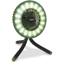 Dynamiczny namiot - wentylator i lampa do namiotu