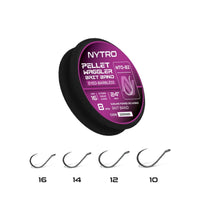 NTO-B2 Bezhaczykowy zestaw Pellet Waggler - 61cm - Lateksowa opaska na przynętę