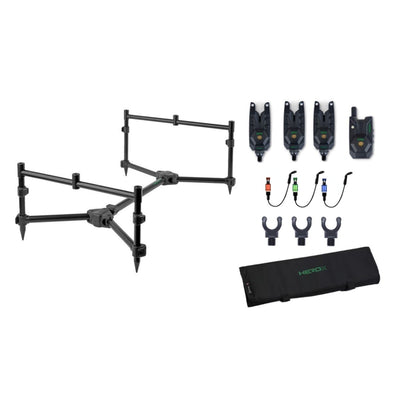 Sonik Sports HeroX 3-Rod Pod Kit - Complete Bundle - KarperCentrale