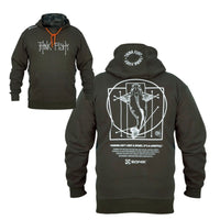 Bluza z kapturem - Think Fishy Art