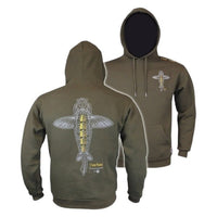 Carp Rising - Bluza z kapturem - Edycja Khaki