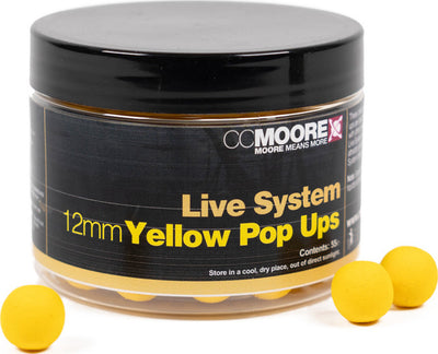 Live System - Pop-upy - 12mm - Żółty