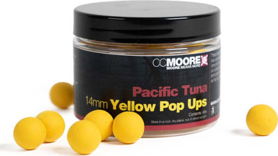 Pacific Tuna - Pop-upy - 14mm - żółty
