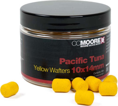 Pacific Tuna - Dumbell Wafters - Żółty - 10x14mm