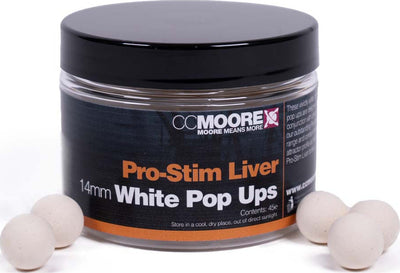 Pro-Stim Wątroba - Pop-upy - 14mm - Biały