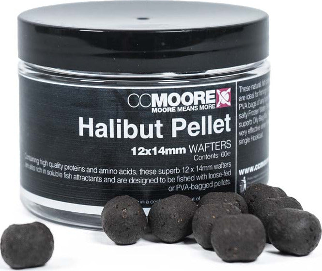 Halibut Pellet Wafters - 12x14mm