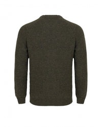 Sweter Mindset Fisherman - Dziany - Ciemna Oliwka