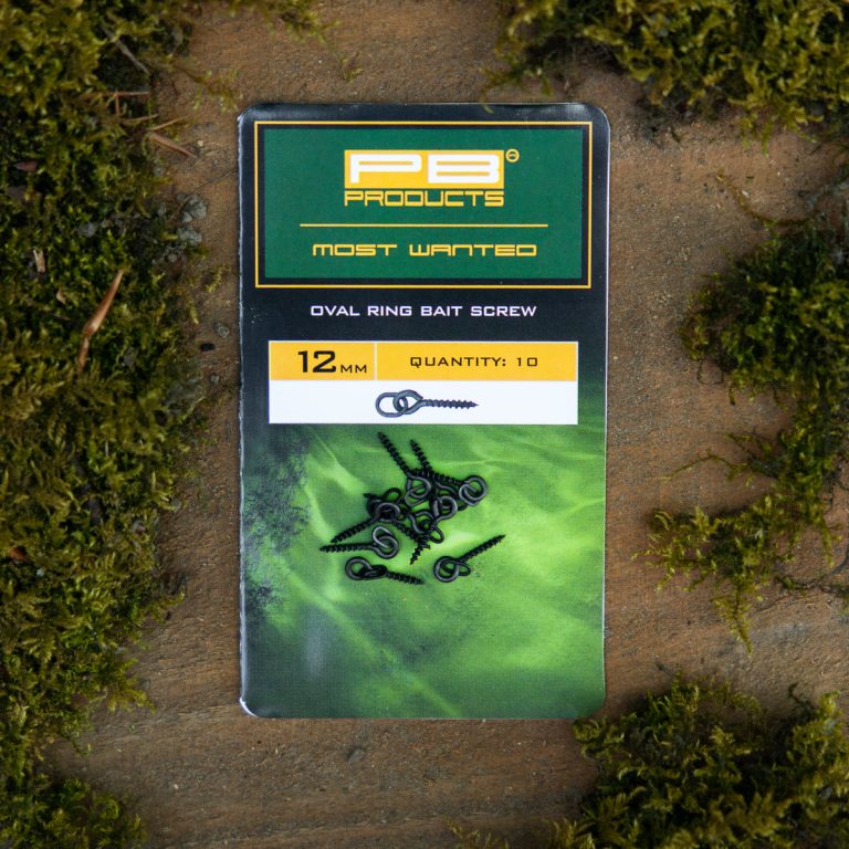 Śruba do przynęt z owalnym oczkiem 12mm 10 szt.