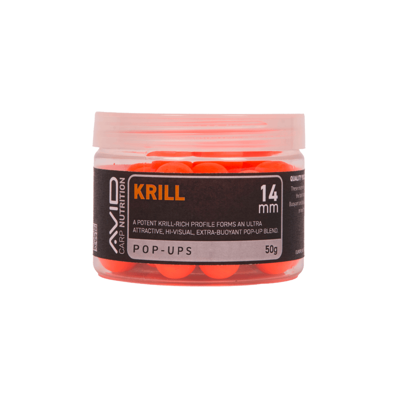 Krill - Pop-upy - 14mm - Pomarańczowe