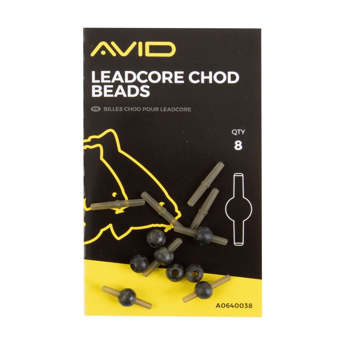 Avid Carp Leadcore Chod Beads - KarperCentrale