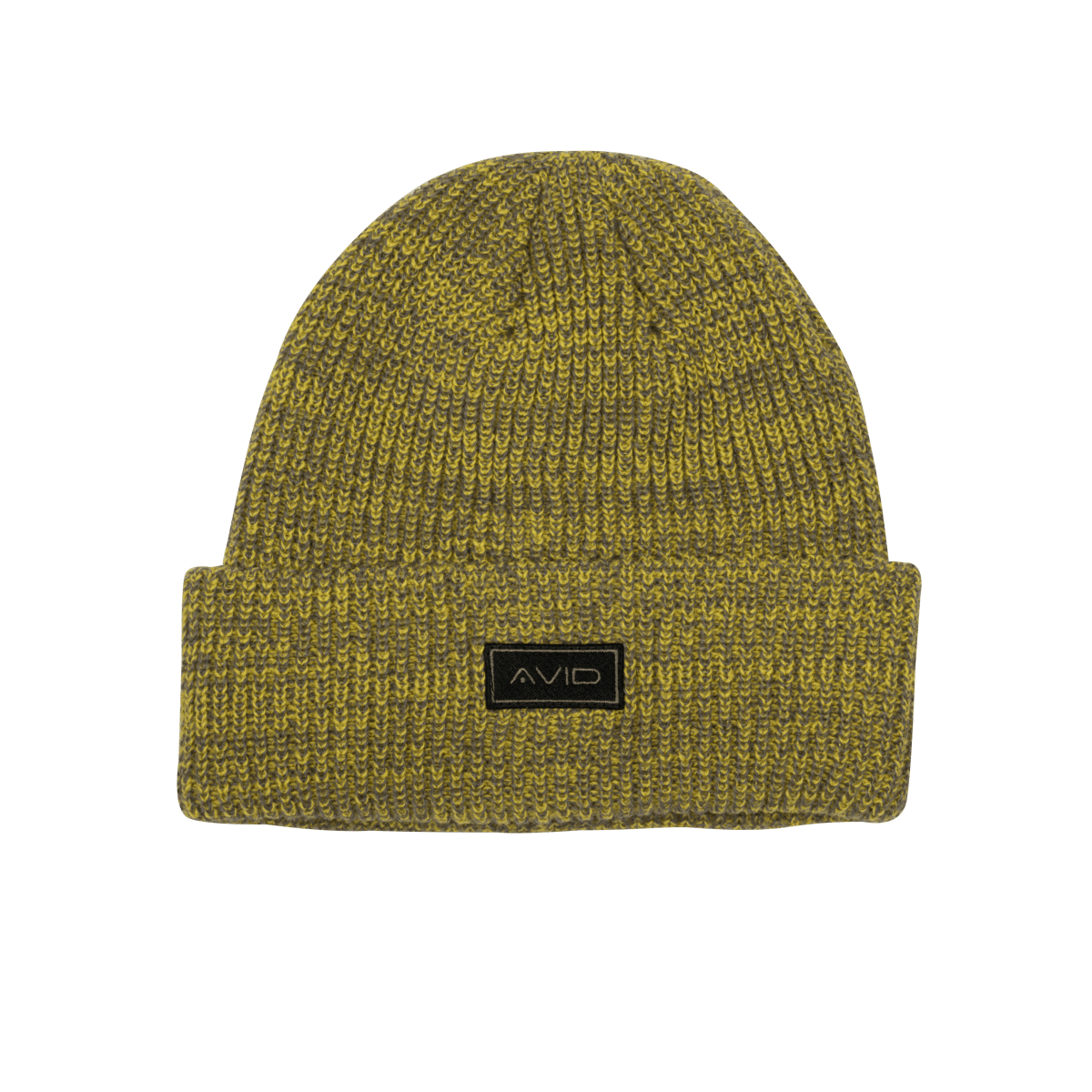 Avid Carp Marl Knit Beanie - Yellow - KarperCentrale