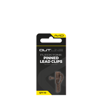 Avid Carp Outline FleckTone - Pinned Lead Clips - KarperCentrale