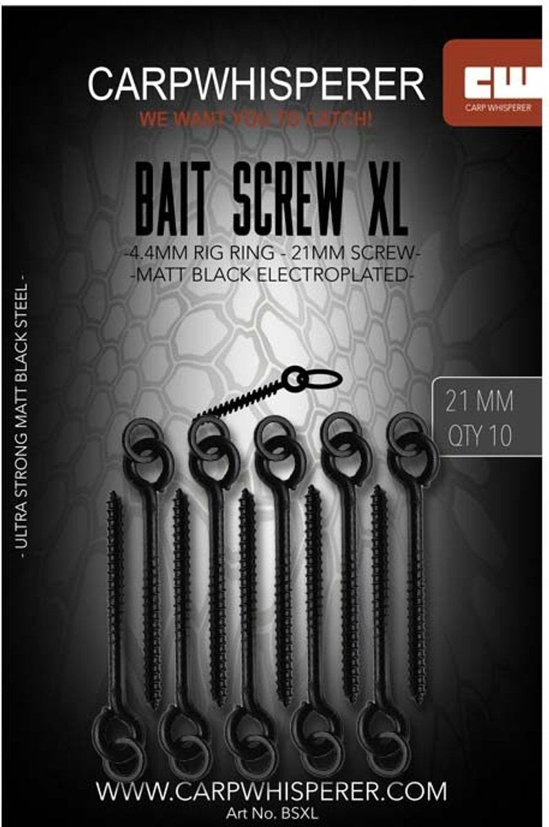 Śruba do przynęt - Extra długa - 21mm - 10 sztuk