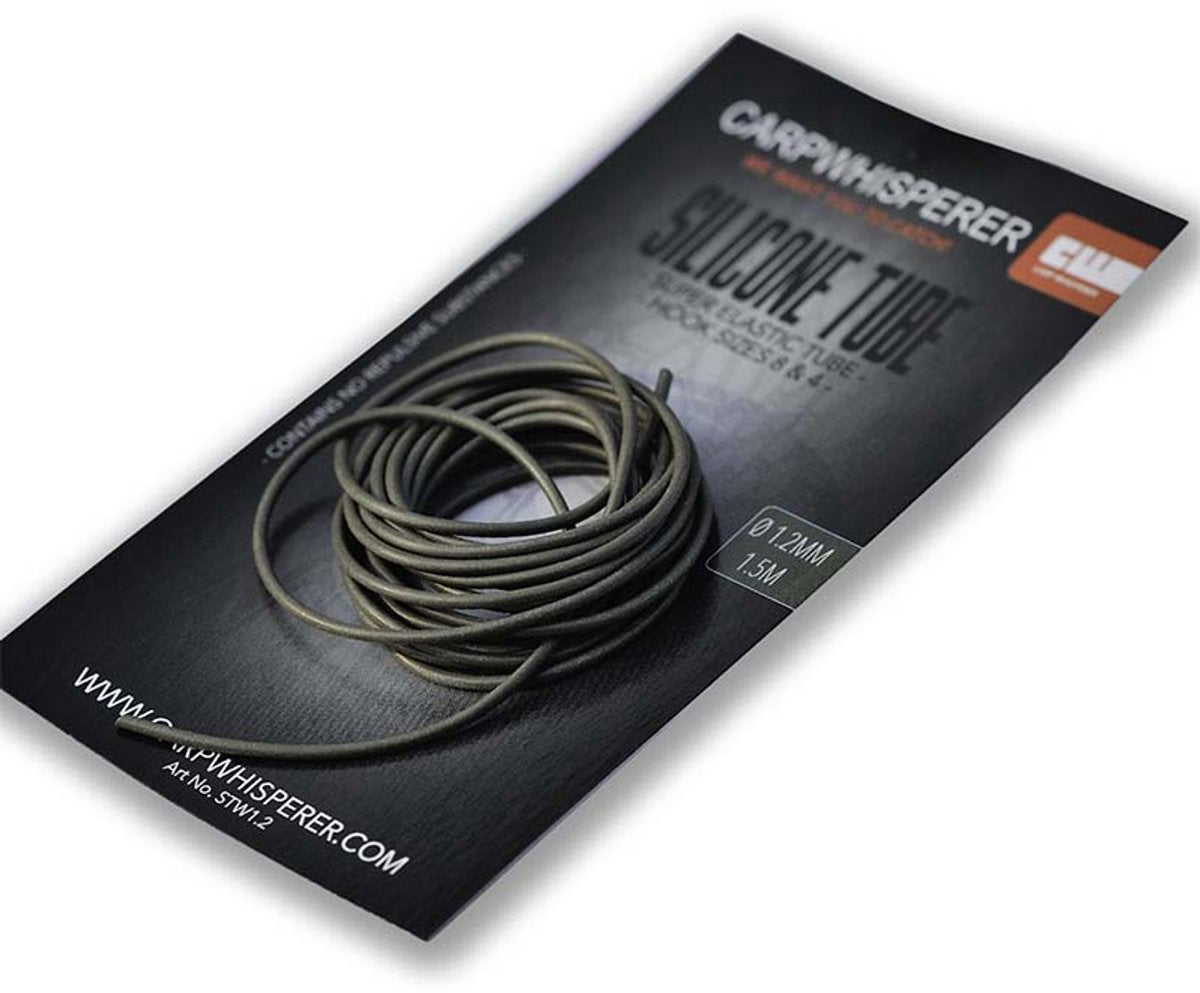 Carp Whisperer Silicone Tubing - Super Elastic - Hooksizes 4 - 8 - KarperCentrale