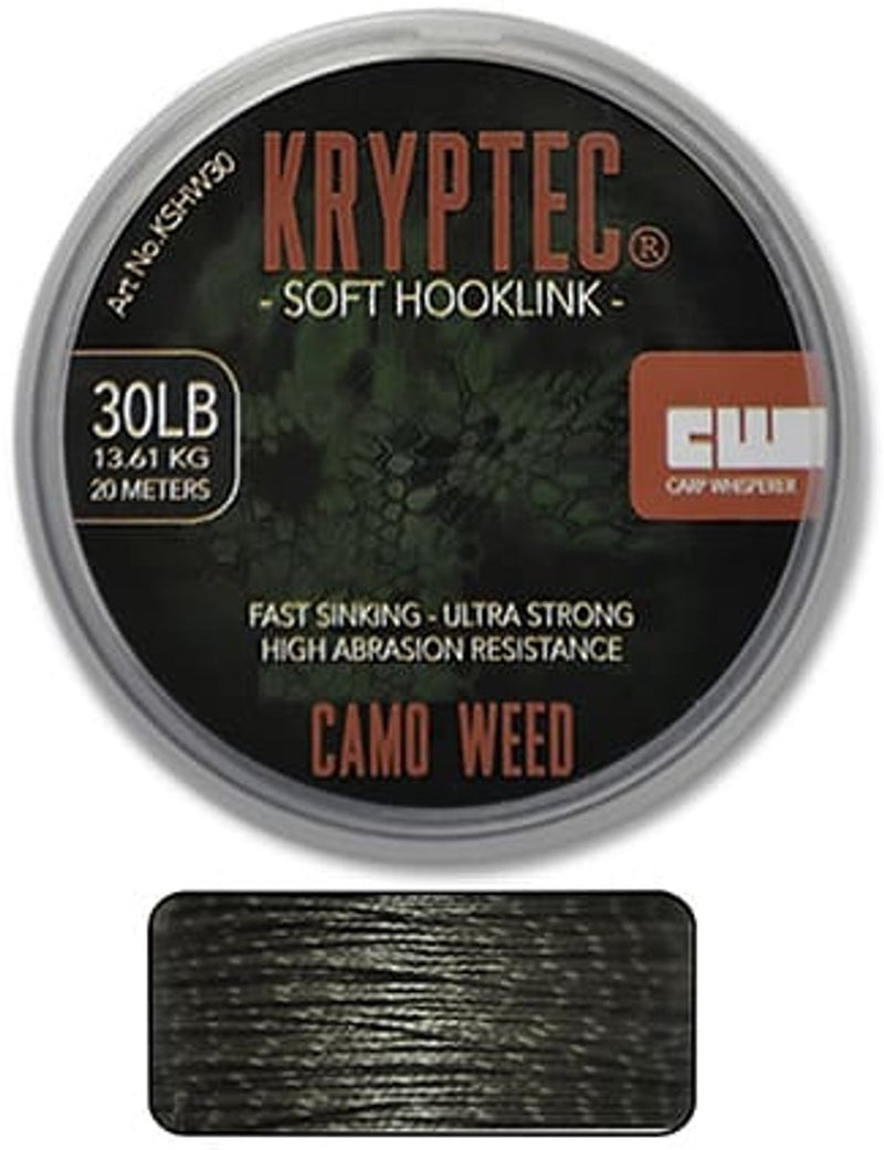 Miękki przypon - Weedy Green - 20m