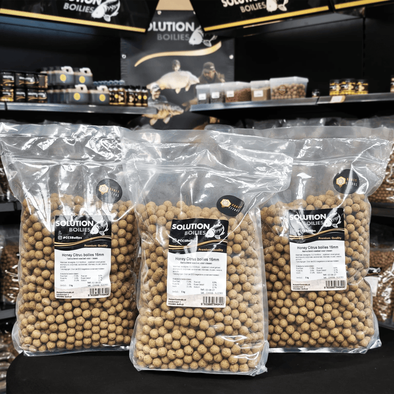 Honey Citrus Boilies - 15KG - Zestaw w pudełku