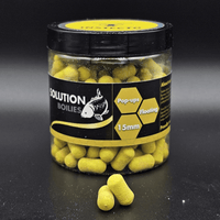 CC Solution Boilies InStecto - Pop ups - Dumbell - Geel - 16mm - KarperCentrale