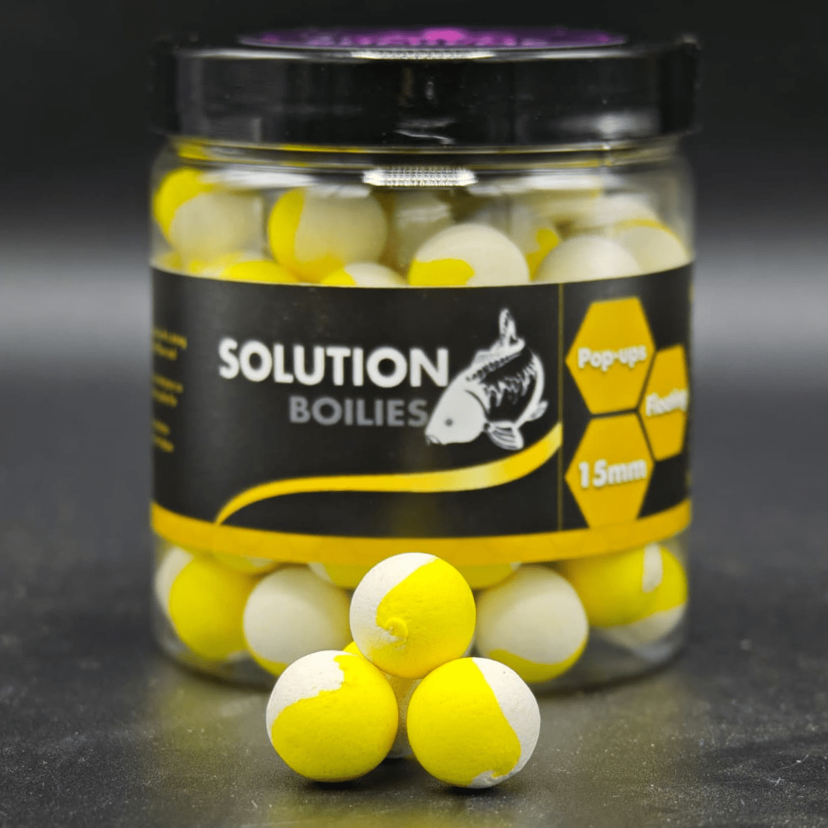 CC Solution Boilies Premium Range - Squid Supreme - Duo's - 15mm - KarperCentrale