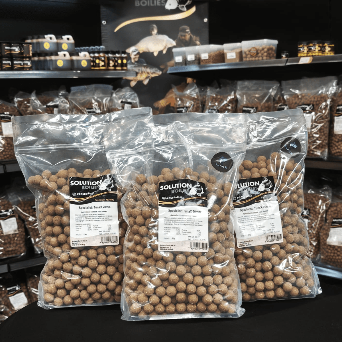 CC Solution Boilies TunaX Boilies - 15KG - Box Deal - KarperCentrale