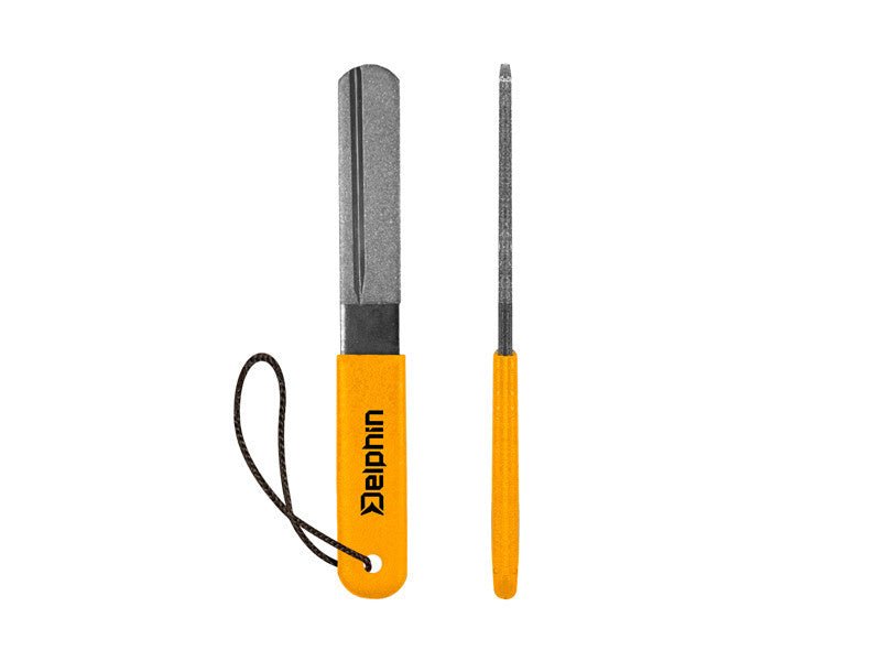 Ostrzałka do haczyków - antypoślizgowa - praktyczna - bezpieczna