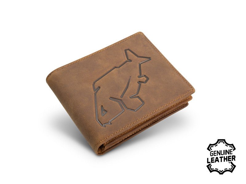 Skórzany Portfel - Karper Design - Ciemnobrązowa Skóra