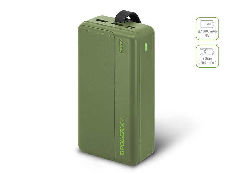 Delphin PoweriX - Powerbank - 27 000mAh - KarperCentrale