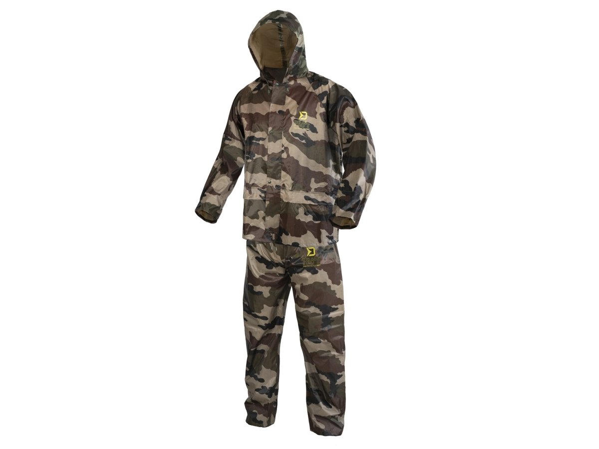 Traje de lluvia - Camuflaje - Impermeable - Compacto