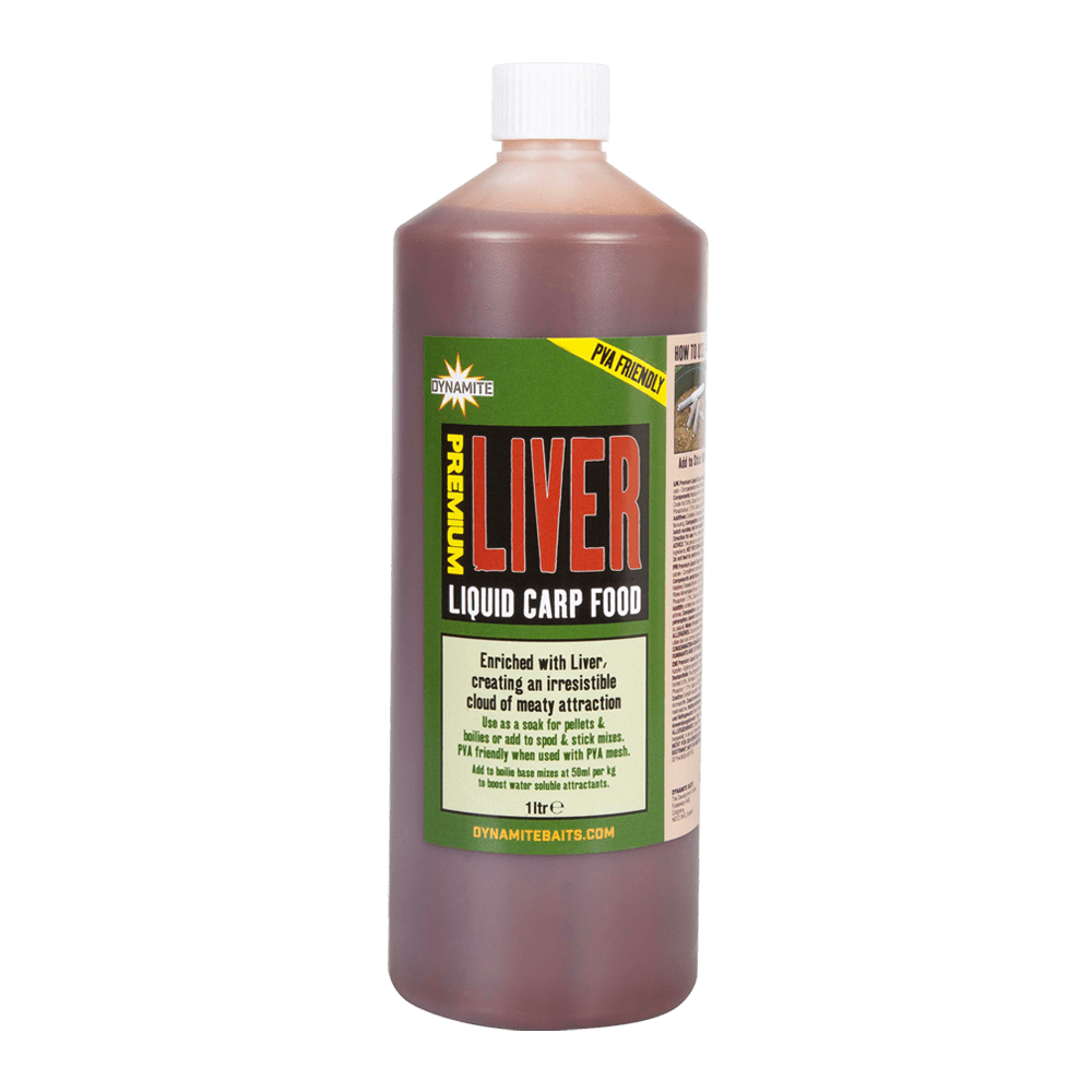 Dynamite Baits Liquid Carp Food - 1L - Liver - KarperCentrale