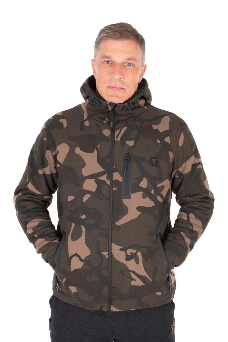 Camo Full Zip Prem Sherpa 310 Hoody