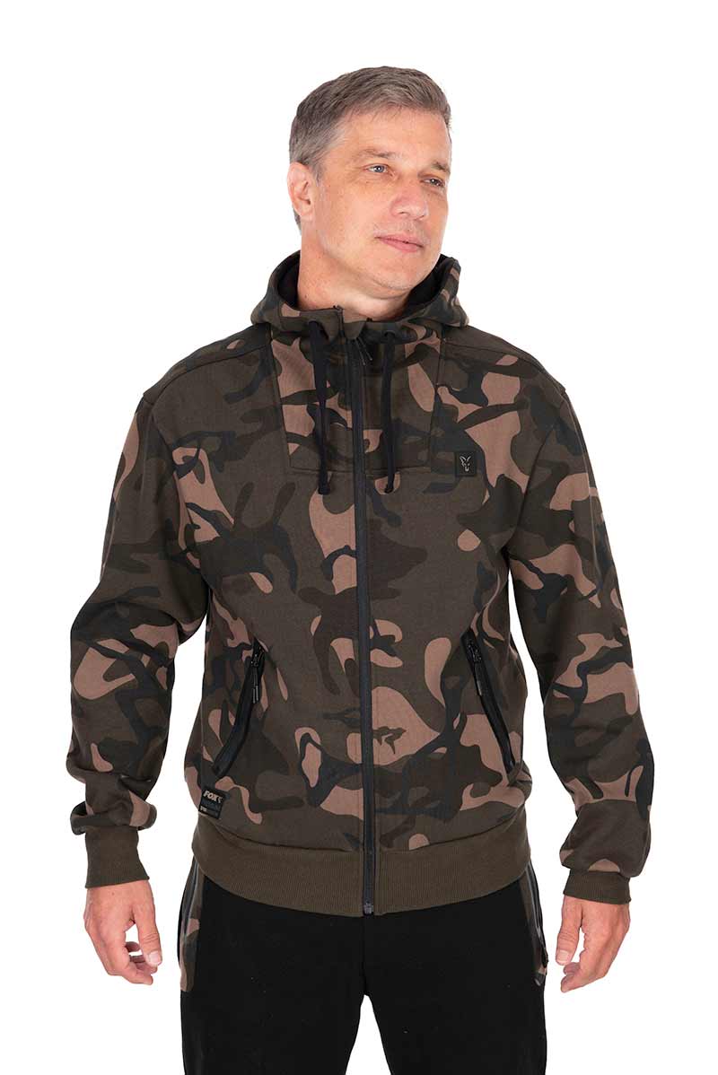 Bluza z kapturem Camo Full Zip Premium 310