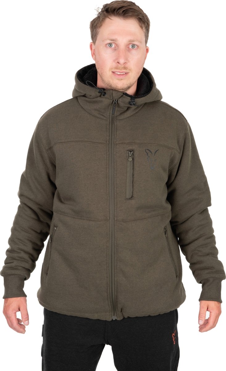 Kolekce Sherpa Hoody Zelená/Černá