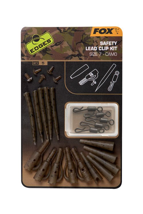 Zestaw ołowiu Edges Camo Lead Cip Kit