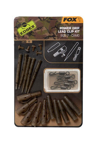 Zestaw klipsów do ołowiu Edges Camo Power Grip