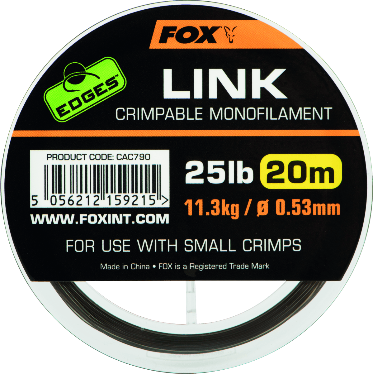 Fox Edges Link Trans Khaki Mono - dé KarperCentrale